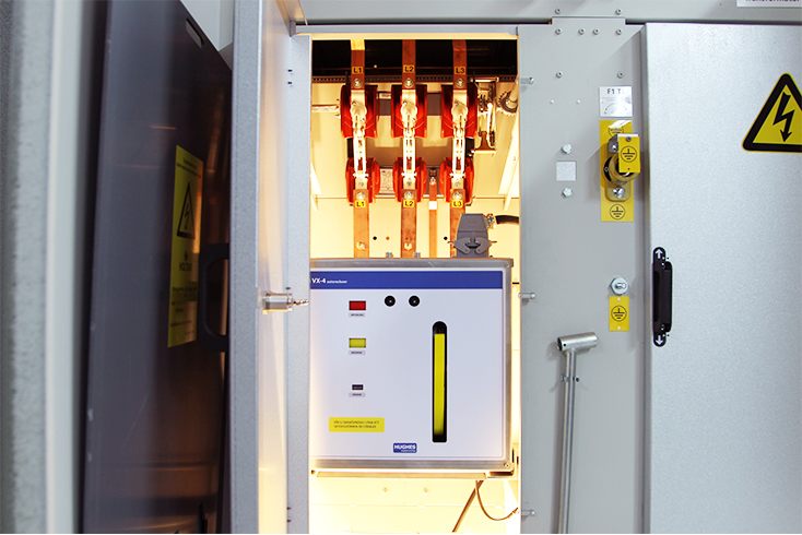 Hughes Power System substation kiosk autorecloser recloser 12kV 24kV comparison