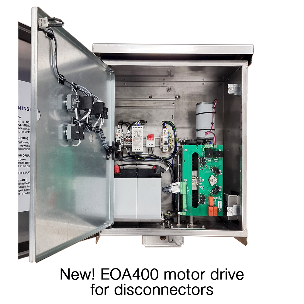 New EOA400/401 Motor drive for disconnectors