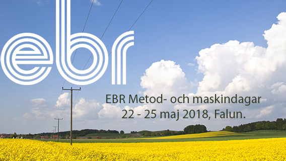 Hughes Power System примет участие в выставке EBR "Методы и оборудование" 22-25 мая, 2018, в г. Фалун, Швеция.