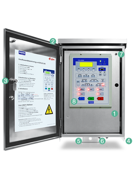 Hughes recloser control protection relay