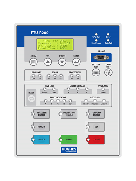 Hughes recloser control protection relay