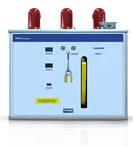 Hughes Power System substation kiosk autorecloser recloser 24kV 